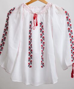 Ii Traditionale pentru Fete Maneca Lunga